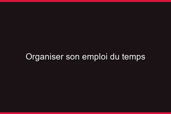 Organiser le rendez-vous en une heure